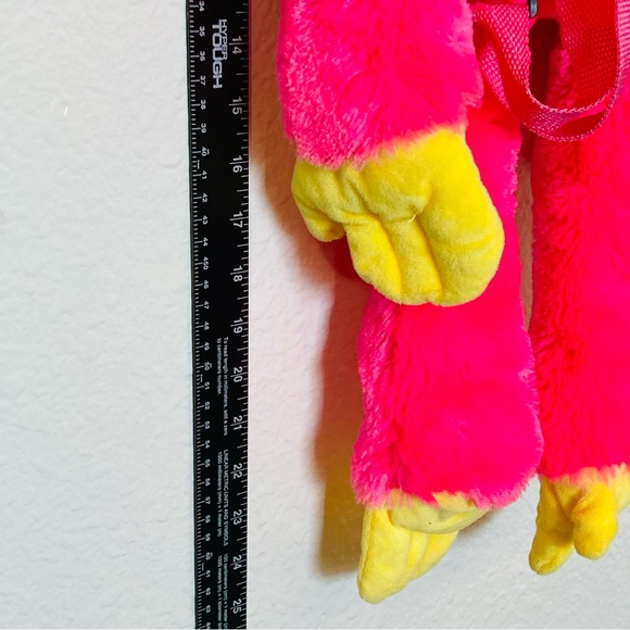 Poppy Playtime Kissy Missy Plush Bag Hot Pink Kids Adults Adjustable Backpack - Picture 9 of 11